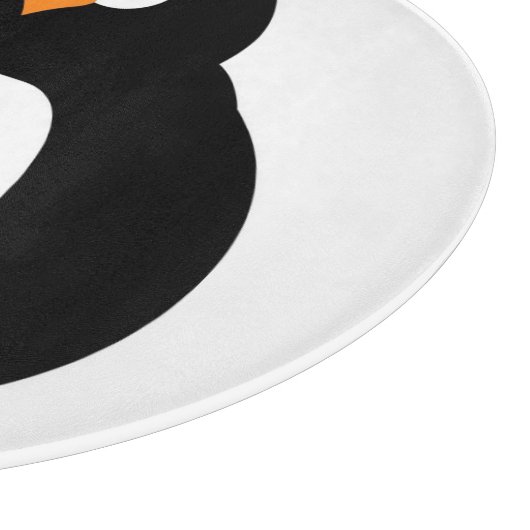 Penguin Glass Cutting Board Snijplank (Hoek)