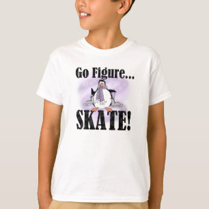 Penguin Go Figuur Schaats T-shirt