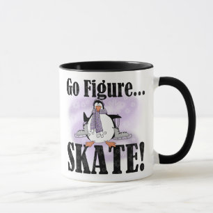 Penguin Go Schaats afbeelding Mok