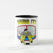 Penguin Goalie Mok (Midden)