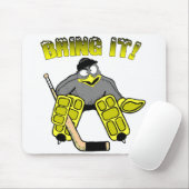 Penguin Goalie Mousepad Muismat (Met muis)