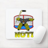 Penguin Goalie NIET Mousepad Muismat (Met muis)