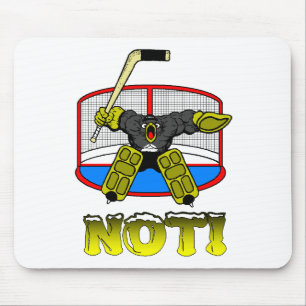 Penguin Goalie NIET Mousepad Muismat