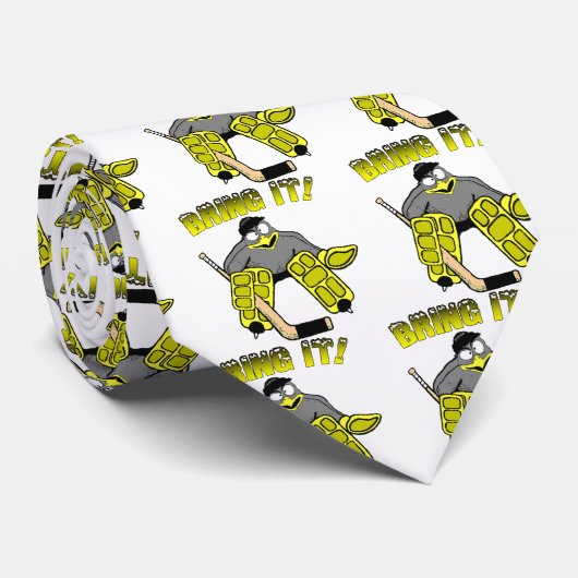 Penguin Goalie Stropdas (Opgerold)