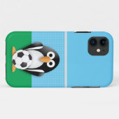 Penguin goalkeeper Case-Mate iPhone case (Achterkant (horizontaal))
