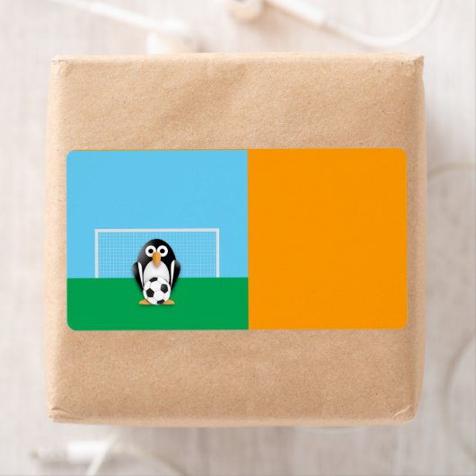 Penguin goalkeeper etiket (Insitu)
