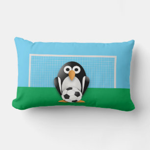 Penguin goalkeeper kussen