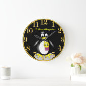 Penguin Gold Clock Grote Klok (Huis)