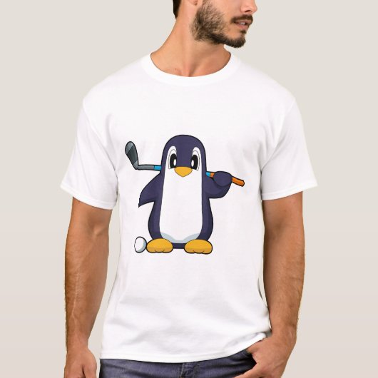 Penguin Golf Golfclub T-shirt (Voorkant)