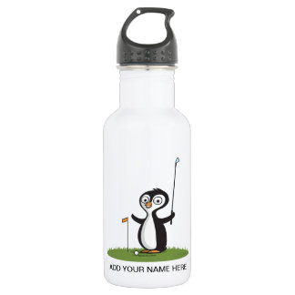 Penguin Golf Waterfles