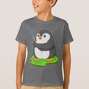Penguin golfclubs t-shirt