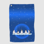 Penguin Golfhanddoek (Voorkant)
