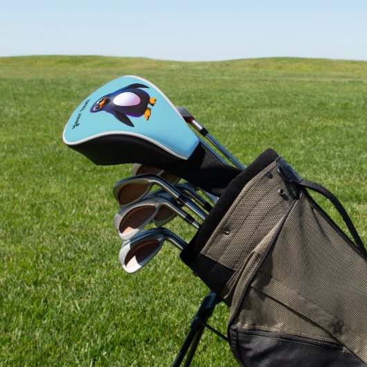 Penguin Golfheadcover (Insitu)