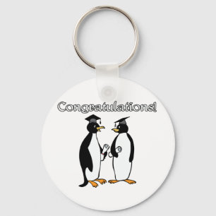 Penguin Graduates Sleutelhanger