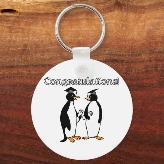 Penguin Graduates Sleutelhanger (Voorkant)