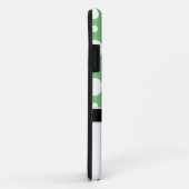 Penguin Green Assorted Polka Dots iPhone 5 Hoesje (Achterkant/rechts)