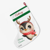 Penguin Grote Kerstkous Grote Kerstsok (Achterkant (Hangend))