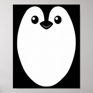 Penguin Halloween Kostuum Voor Mannen Vrouwen Kind Poster