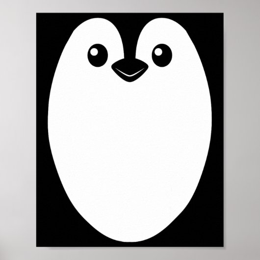 Penguin Halloween Kostuum Voor Mannen Vrouwen Kind Poster (Voorkant)