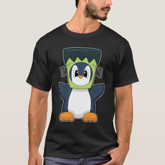 Penguin Halloween T-shirt (Voorkant)