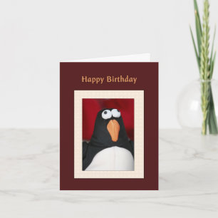 Penguin Happy Birthday-kaart Kaart