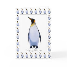 Penguin Happy Birthday-kaart