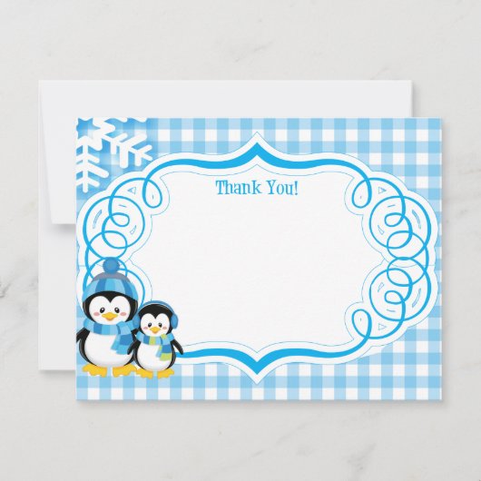 Penguin Hartelijk dank Bedankkaart (Voorkant)