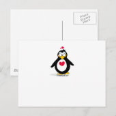 Penguin Heart Briefkaart (Voorkant / Achterkant)
