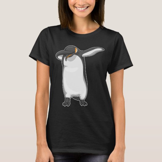 Penguin Hip Hop Dance T-shirt (Voorkant)