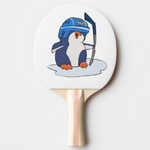 Penguin hockey   achtergrondkleur kiezen tafeltennisbatje