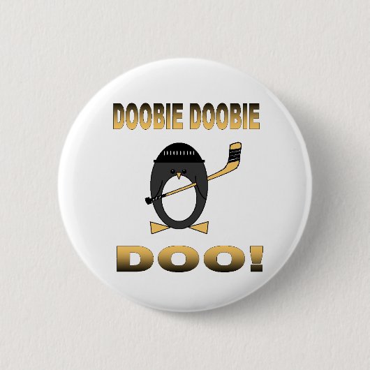 Penguin Hockey Button (Voorkant)
