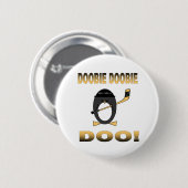 Penguin Hockey Button (Voorkant /achterkant)