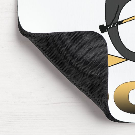 Penguin Hockey Mousepad Muismat (Hoek)