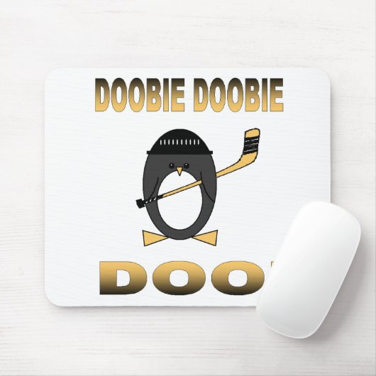 Penguin Hockey Mousepad Muismat (Met muis)