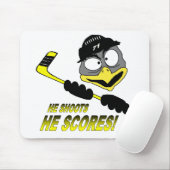 Penguin Hockey Mousepad Muismat (Met muis)