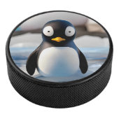 Penguin Hockey Puck (3/4)