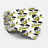 Penguin Hockey Stropdas (Opgerold)