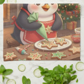 Penguin Holiday Baking Kitchen Towel Theedoek (Gevouwen)