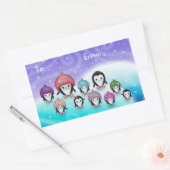 Penguin Holiday Gift Labels (Envelop)