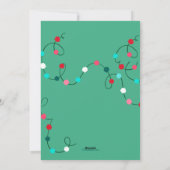 Penguin Holiday Moved Wenskaart Feestdagenkaart (Achterkant)