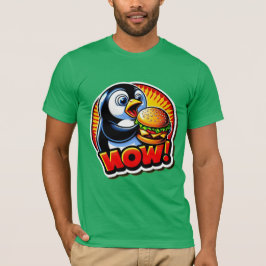 PENGUIN HOUDT VAN CHEESEBURGER 3 T-SHIRT