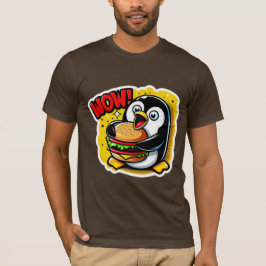 PENGUIN HOUDT VAN CHEESEBURGER 4 T-SHIRT