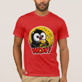 PENGUIN HOUDT VAN CHEESEBURGER 5 T-SHIRT (Voorkant)