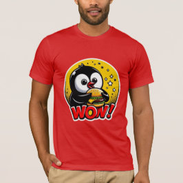 PENGUIN HOUDT VAN CHEESEBURGER 5 T-SHIRT