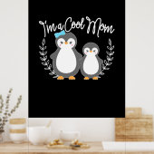Penguin I A Cool Mam Poster (Keuken)