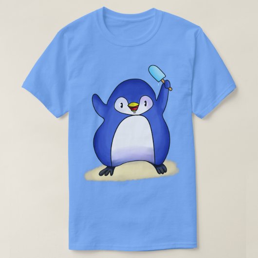 Penguin Ice Cream T-shirt (Design voorkant)