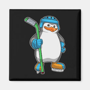Penguin Ice Hockey Ice Hockey Stick Sports Magneet