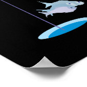 Penguin Ice Vissen 2 Poster (Hoek)