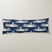 Penguin Iceberg Party Body Pillow (marine) Lichaamskussen (Achterkant)