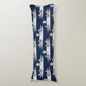 Penguin Iceberg Party Body Pillow (marine) Lichaamskussen (Voorkant Verticaal)